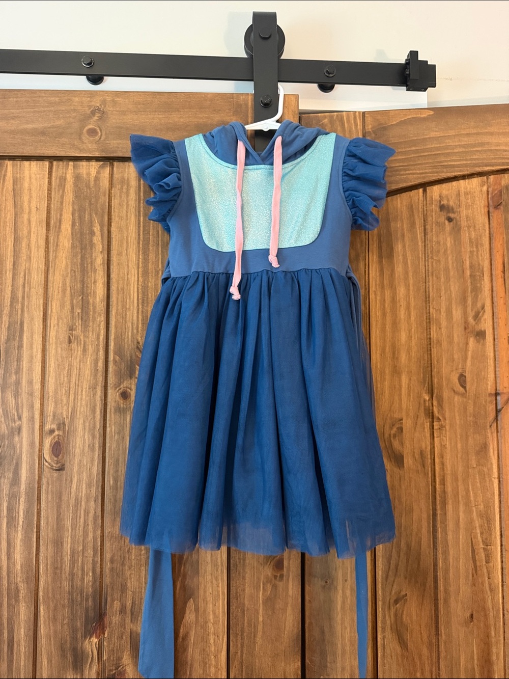 Evie’s Backyard Stitch dress with shorties